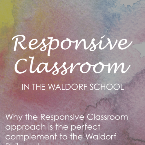 responsive classroom waldorf