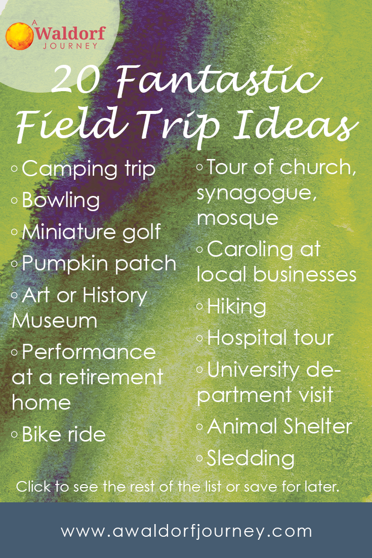 field trip ideas grade 2